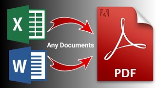 How to Convert MS Word to PDF  how to convert word to pdf in laptop  word pdf file kaise banaye [upl. by Kendry953]