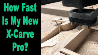 How Fast In My X Carve Pro CNC Machine [upl. by Gnouhc]