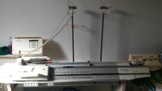 Passap Pfaff Knitting machine E6000  Electra 3000A motor Serviced [upl. by Rivalee]