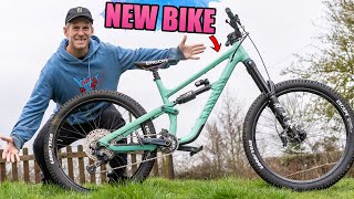 MY NEW LONG TRAVEL FREERIDE BIKE IS AMAZING [upl. by Remington259]