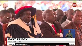 DP attends Nyeri National Polytechnic graduation ceremonyriggy grigathi [upl. by Wilder]