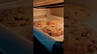 Chocolate Chip Cookies cookies dessert sweet baking short fyp masak chocolate [upl. by Anhoj82]