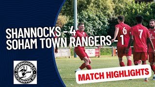 MATCH HIGHLIGHTS  Sheringham FC 41 Soham Town Rangers  NonLeague Football  Shannocks TV [upl. by Eirroc]