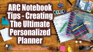 ARC Planner Walkthrough Ideas and Tips to Organize Your Planner [upl. by Aja889]