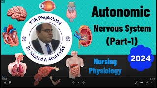 Autonomic Nervous System Part1 Nursing 52024 by Dr Khaled A Abulfadle [upl. by Ilrebmyk]