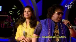 INTEHA HO GAYI INTEZAAR KI  Sharaabi  Bappi Lahiri  54th Bengaluru Ganesh Utsava 2016 [upl. by Zoilla]