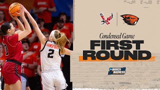 Oregon State vs Eastern Washington  First Round NCAA tournament extended highlights [upl. by Calvin]