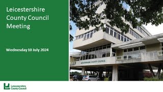 County Council  10 July 2024 [upl. by Cuttler]