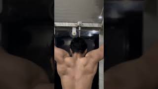 pull upsback workoutwide backuaf sports gymfitness centre [upl. by Rehpinnej]