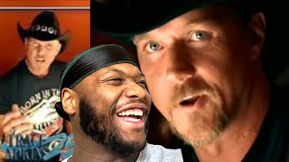 FIRST TIME REACTING TO Trace Adkins  Honky Tonk Badonkadonk [upl. by Hevak51]