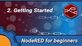 NodeRED for beginners 2 Getting started [upl. by Wichman]