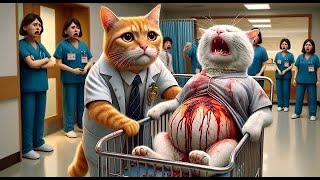 Sad Cat Sotry 😿 Sad Cat Story cat ai catlover catvideos aicat PART 3 [upl. by Kusin220]