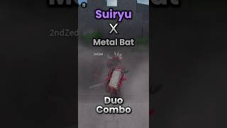 Suiryu X Metal Bat Combo The Strongest Battleground thestrongestbattlegrounds roblox pvp [upl. by Memberg]