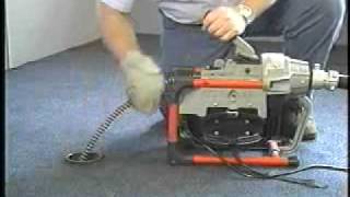 How To Use the RIDGID® K60 Sectional Drain Cleaner [upl. by Popper]