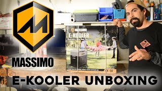 Ultimate Road Cooler  Massimo CX50 E Kooler Unboxing  Camping  Overlanding [upl. by Radnaxela]