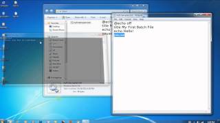 Batch Scripting  1  Basic Commands [upl. by Brandea]