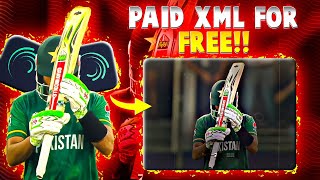 Premium XML file for Free  HDR CC for cricket videos  AlightMotion [upl. by Johansen]