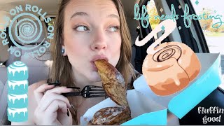 ASMR Cinnabon Mukbang [upl. by Clementia506]