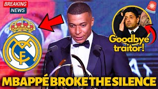 💥BOMB IN PARIS MBAPPÉ PARALYZED THE WORLD OF FOOTBALL NOBODY WAS EXPECTING IT REAL MADRID NEWS [upl. by Sirron]