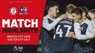 🎥 Highlights Bristol City U21 0 Exeter City U21 2  Exeter City Football Club [upl. by Werda]