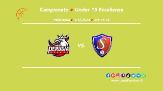 HIGHLIGHTS UNDER 15 ECCELLENZA BASKET 20242025  PERUGIA BASKET VS SPORTING BK PORTO SANTELPIDIO [upl. by Liahkim]