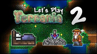 Lets Play Terraria 135  The LUCKIEST Lake Setting Our Spawn Episode 2 [upl. by Nrubliw420]