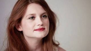 Bonnie Wright Behind the scenes of Haute Muse Cover shoot [upl. by Brazee]