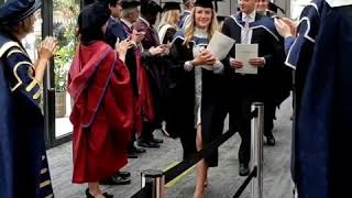 Student Graduation Procession at Oxford Brookes [upl. by Eisenberg]