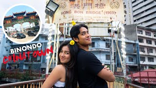 BINONDO FOOD TOUR WITH BELLE  Donny Pangilinan [upl. by Eednas303]