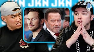 Arnold Schwarzenegger Thinks Chris Pratt Has No Idea How to Raise His Kids [upl. by Zsuedat]