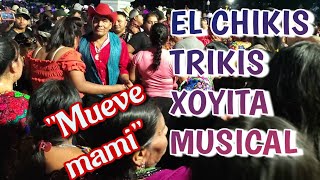 A bailar el Chikistrikis Xoyita Musical en Cubulco en su feria 2024 [upl. by Adnol]