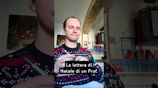 La lettera di Natale di un Prof prof scuola Natale sketch gag lettera studenti comedy [upl. by Grane]