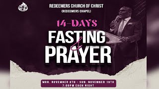 Day 5 of 14 Days Fasting amp Prayer  Friday Nov 10th 2023 [upl. by Schubert916]