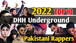 Top 10 PAKISTANI RAPPERS 2022 [upl. by Arrio]