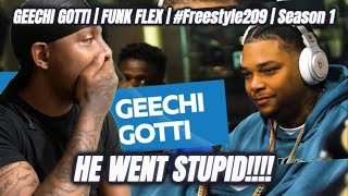 GEECHI GOTTA FUNK FLEX FREESTYE HE MIGHT BE A BETTER RAPPER THAN BATTLE RAPPER [upl. by Andrew]