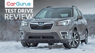 2019 Subaru Forester  CarGurus Test Drive Review [upl. by Aseek]