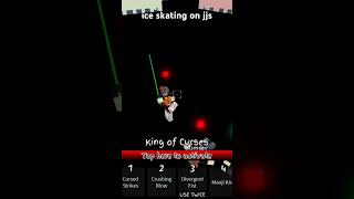 Ice Skating on JJS roblox subcribe [upl. by Dnomsed]