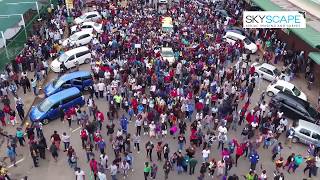 Zimbabwe Solidarity March  18 Nov 2017  New amp Exclusive Drone Footage [upl. by Colwell]