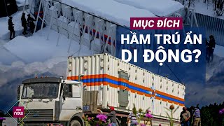 Nhà báo Mỹ bình luận về mục đích sản xuất hàng loạt hầm trú ẩn di động của Nga  VTC Now [upl. by Ilrac688]