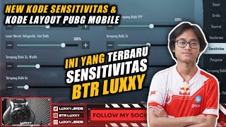 Sensitivitas Gyroscope PUBG Mobile Terbaik  Sensitivitas Luxxy  Kode Layout  Kode Sensitivitas [upl. by Pegeen]