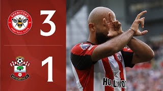 Mbeumo at the double  Wissa scores again  Brentford 31 Southampton  Premier League Highlights [upl. by Stahl]