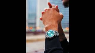 Silver  Blue Turquoise Mansa  Asorock Watches [upl. by Giana]