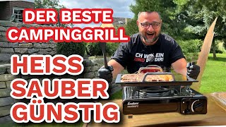 MEIN ULTIMATIVER CAMPINGGRILL   Klaus grillt [upl. by Eimerej]