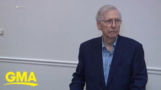 Mitch McConnell appears to freeze again What to know l GMA [upl. by Sharma]