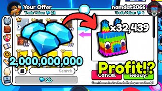 i Spend 2 Billion Diamonds on Pinata in Pet Simulator 99 [upl. by Raoul]