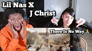 OMG😱😱 Lil Nas X  J CHRIST Official Video REACTION [upl. by Dorweiler]