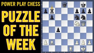 Chess puzzle of the week  White to play  Alekhine vs Frieman 1924 [upl. by Vin953]