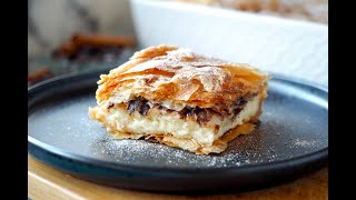 How to make Chocolate Bougatsa [upl. by Nehcterg856]