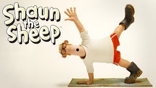 Yoga Side plank  New Years Resolutions  Shaun the Sheep [upl. by Silvanus215]