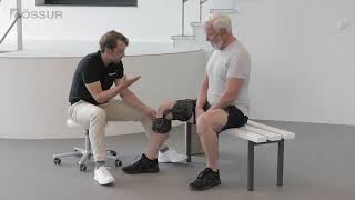 Fitting Instructions for Ossur Unloader One Short Smartdosing Knee Brace [upl. by Navis]